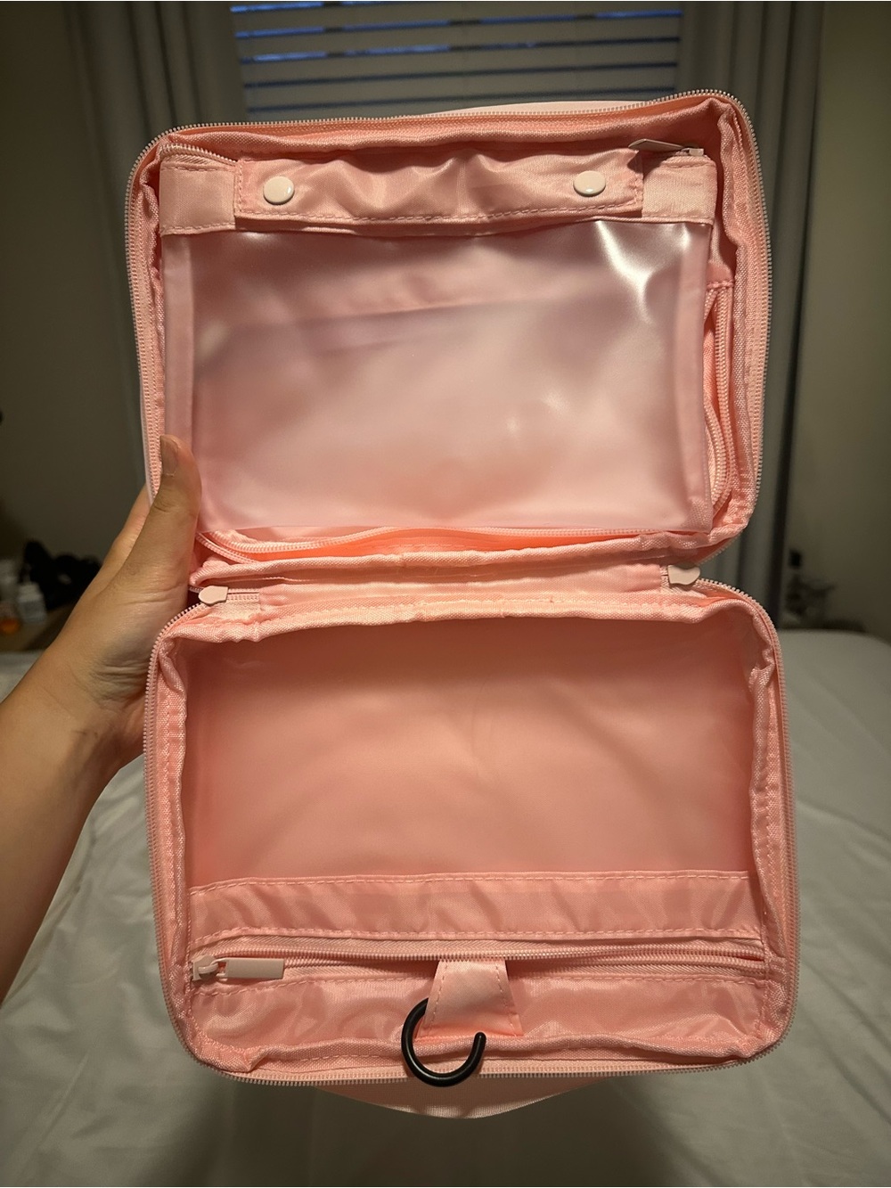 Pink Travel Toiletry Bag Organizer